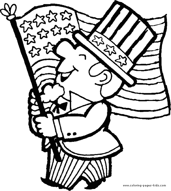 4th July Printable Coloring Pages Ideas Year Color Page Kids