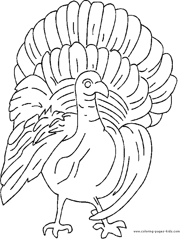 Thanksgiving color page, holiday coloring pages, color plate, coloring sheet,printable color picture