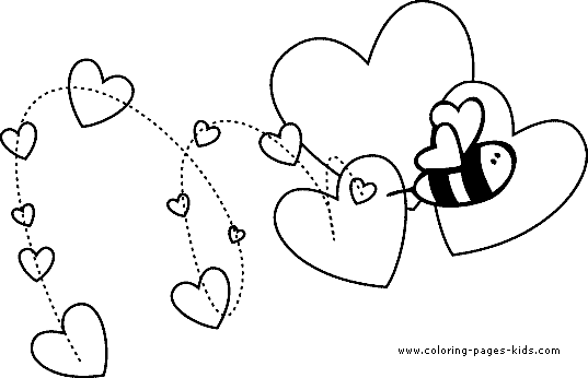 Download Valentine's day color page - Coloring pages for kids - Holiday & Seasonal coloring pages ...