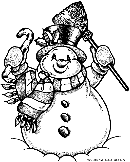 images of winter season for coloring pages - photo #30