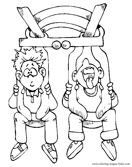 Amusement park color page,  coloring pages, color plate, coloring sheet,printable coloring picture