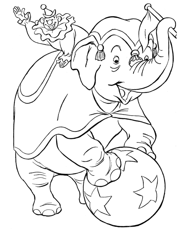 Download Circus & Clowns color page - Printalbe Coloring Pages for ...