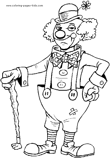 Circus & Clowns color page,  coloring pages, color plate, coloring sheet,printable coloring picture