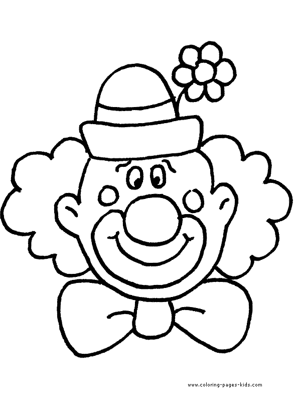 Circus & Clowns color page,  coloring pages, color plate, coloring sheet,printable coloring picture