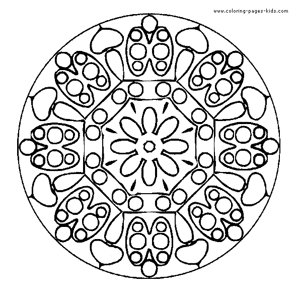 Mandala color page, coloring pages, color plate, coloring sheet,printable coloring picture