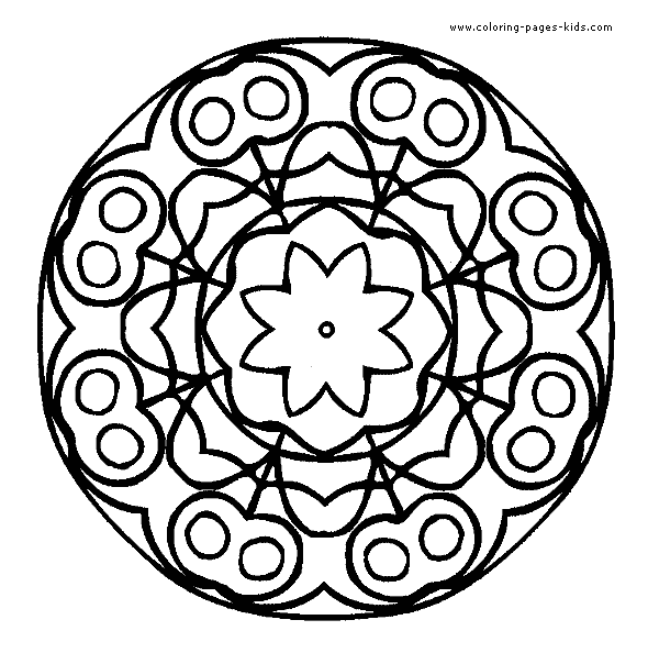 Mandala color page, coloring pages, color plate, coloring sheet,printable coloring picture