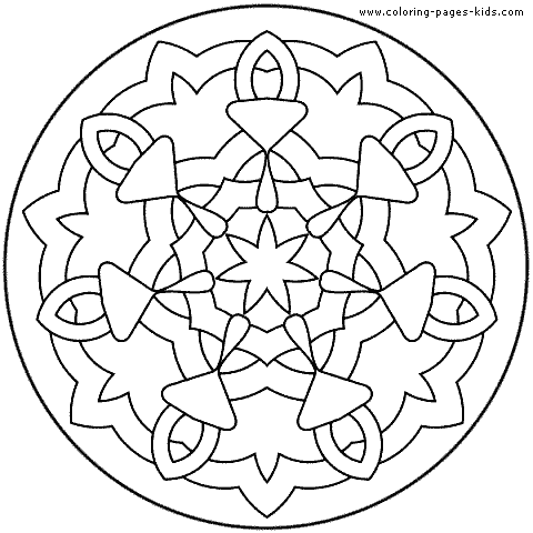 Mandala color page, coloring pages, color plate, coloring sheet,printable coloring picture