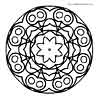 Mandala color plate