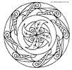 Mandala coloring pages for kids