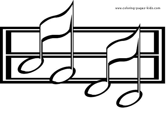 Music notes color page,  coloring pages, color plate, coloring sheet,printable coloring picture