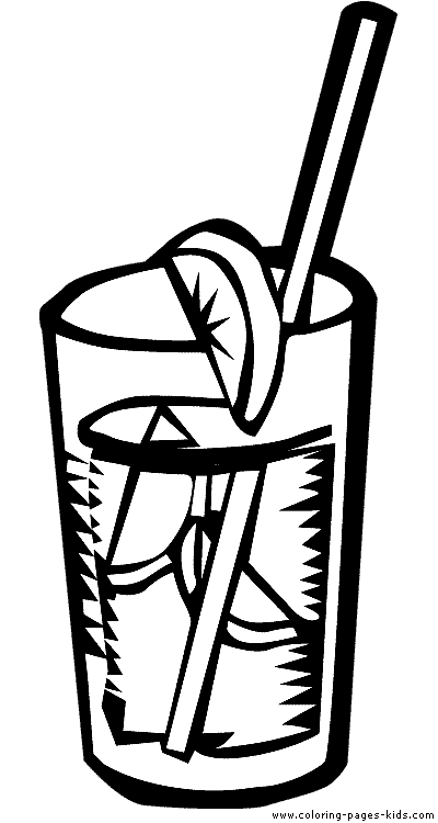 Drink coloring pages, color plate, coloring sheet,printable coloring picture