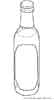 Bottle of drink coloring page