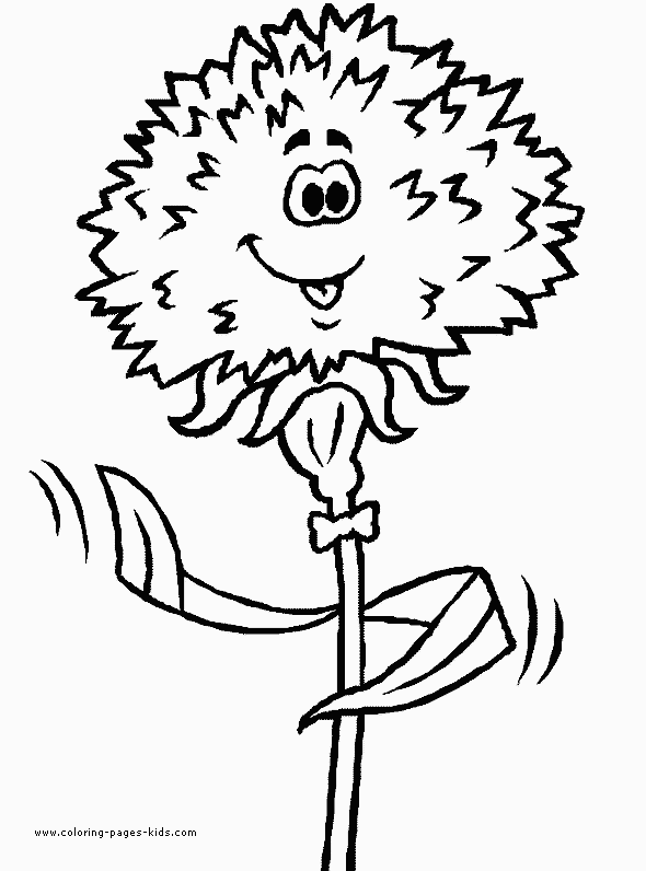 thistle Flowers coloring pages, color plate, coloring sheet,printable coloring picture