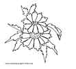 Printable Flowers coloring picture