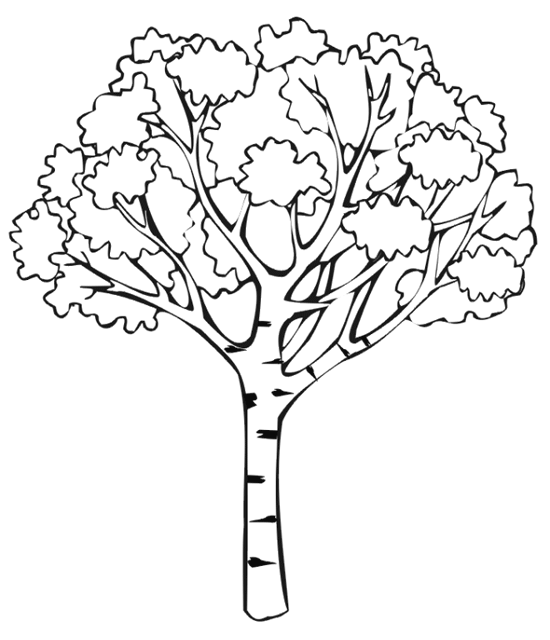 Tree color page, coloring pages, color plate, coloring sheet,printable coloring picture