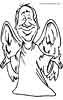 Angel Bible Stories coloring page for kids