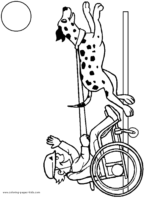 Athlete with Disabiliy  sports coloring pages, color plate, coloring sheet,printable coloring picture