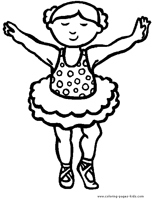 Ballet, Ballerina and Dancing color page, sports coloring pages, color plate, coloring sheet,printable coloring picture