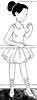 Free printable Ballet coloring picture