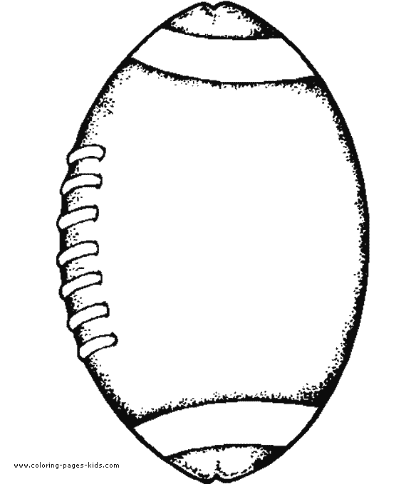 Pictures Of Rugby Balls To Colour Rugby Ball color page Ball color page Coloring pages