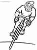 Racing Bike coloring pages for kids