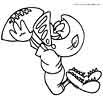 Football, Rugby coloring pages, sports coloring pages, color plate, coloring sheet,printable coloring picture