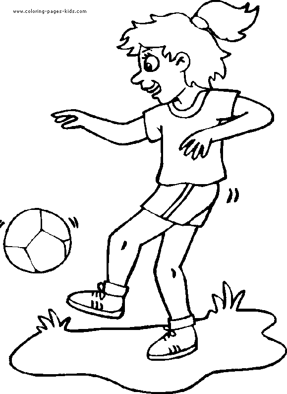 Soccer color page, sports coloring pages, color plate, coloring sheet,printable coloring picture