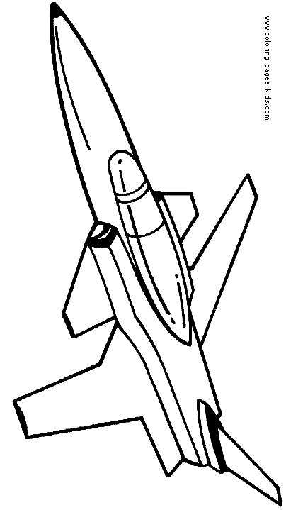 Airplane Coloring Page Coloring Pages For Kids