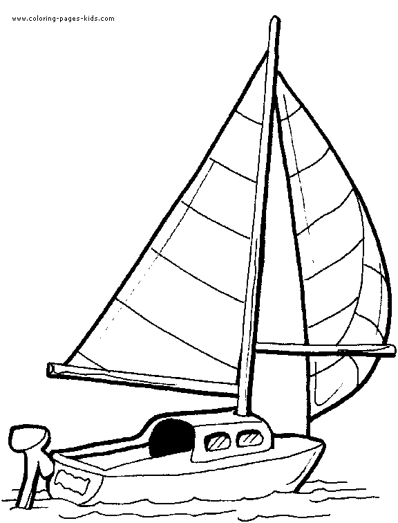 boat color page, transportation coloring pages, color plate, coloring sheet,printable coloring picture