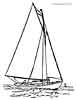 Sailboat coloring pages for kids