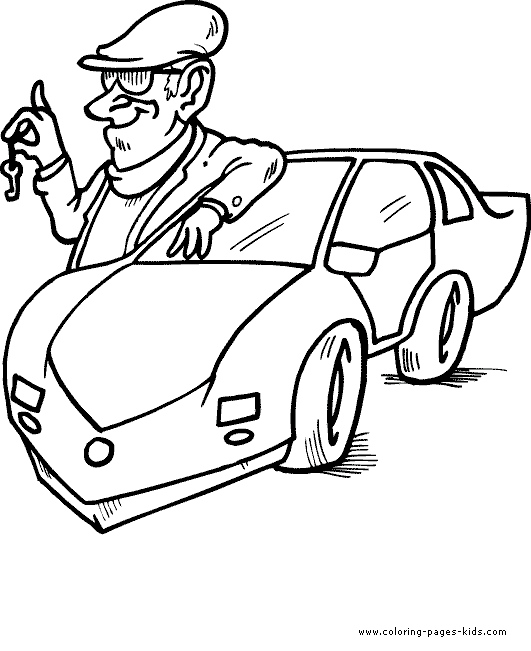 car color page, cars, auto, transportation coloring pages, color plate, coloring sheet,printable coloring picture