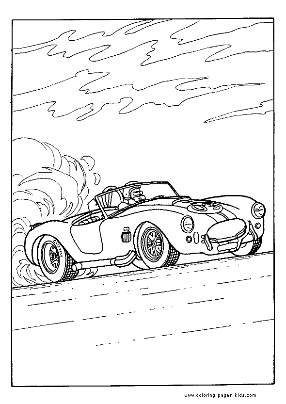 car color page, cars, auto, transportation coloring pages, color plate, coloring sports car color page