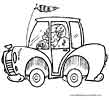 car coloring page for kids