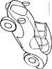 car coloring page for kids
