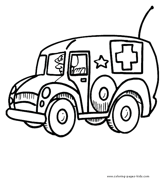 Military Ambulance More Free Printable Transportation Coloring Pages And Sheets