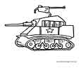 Tank coloring pages