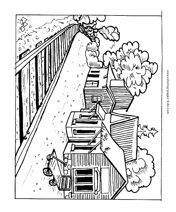 Download Train color pages. Free printable coloring sheets for kids.