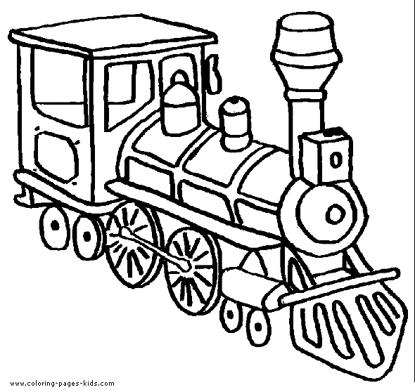 Locomotive color page