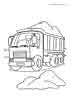 Truck coloring page for kids