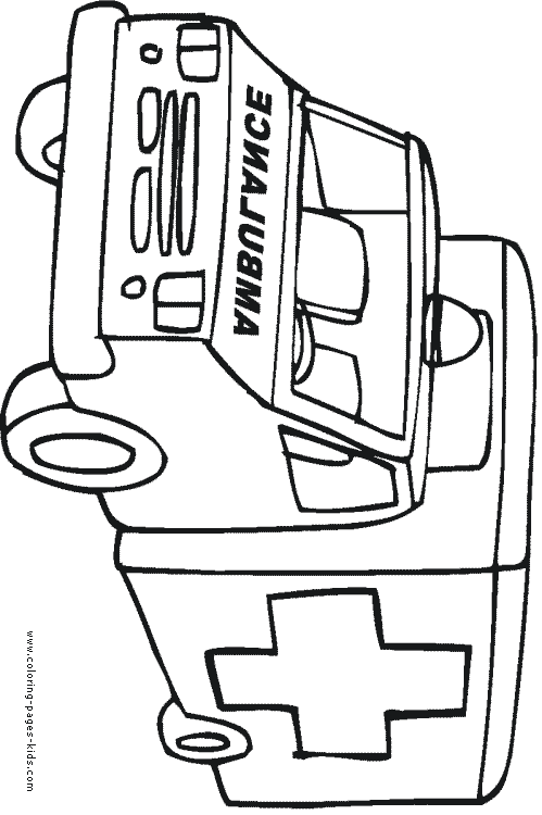 Download Ambulance color pages - Coloring pages for kids - Transportation coloring pages - printable ...